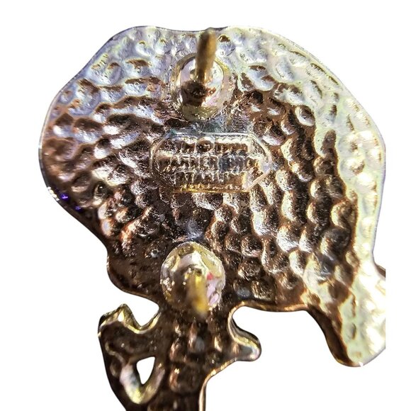 Tweety Bird Christmas Enamel Pin Lapel Brooch Looney Tunes Warner Bros Vintage - Picture 5 of 5